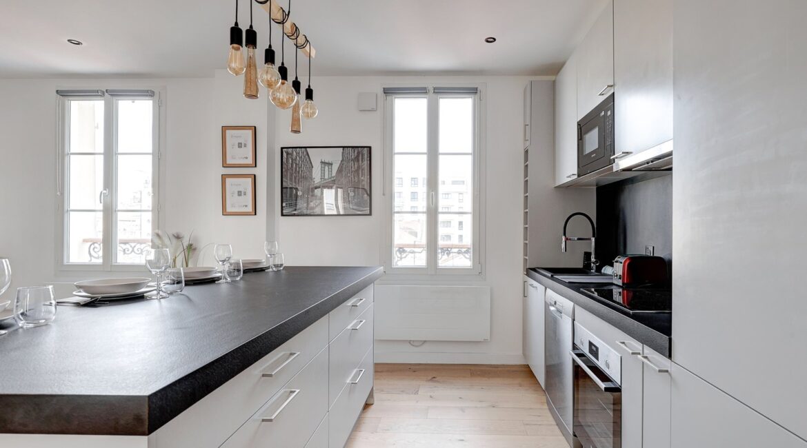 Cuisine cuisine suite modern art paris location appartement paris