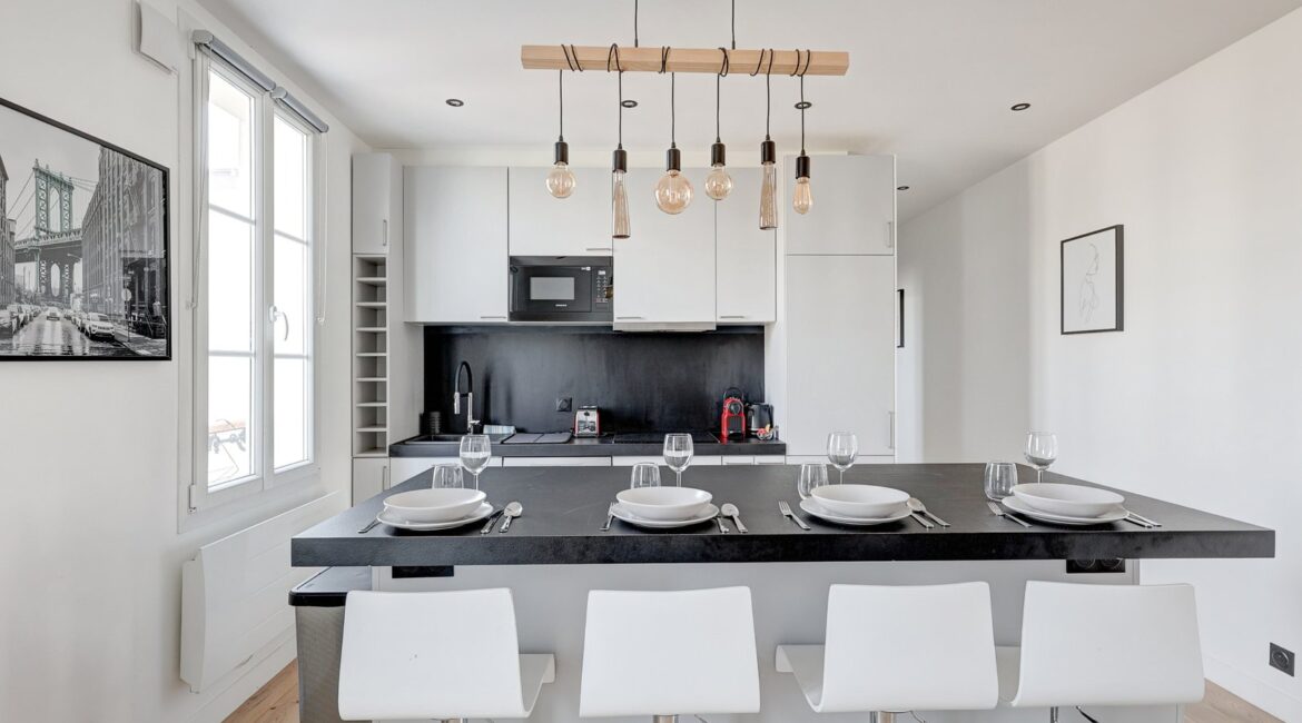 Cuisine cuisine suite modern art paris location appartement paris