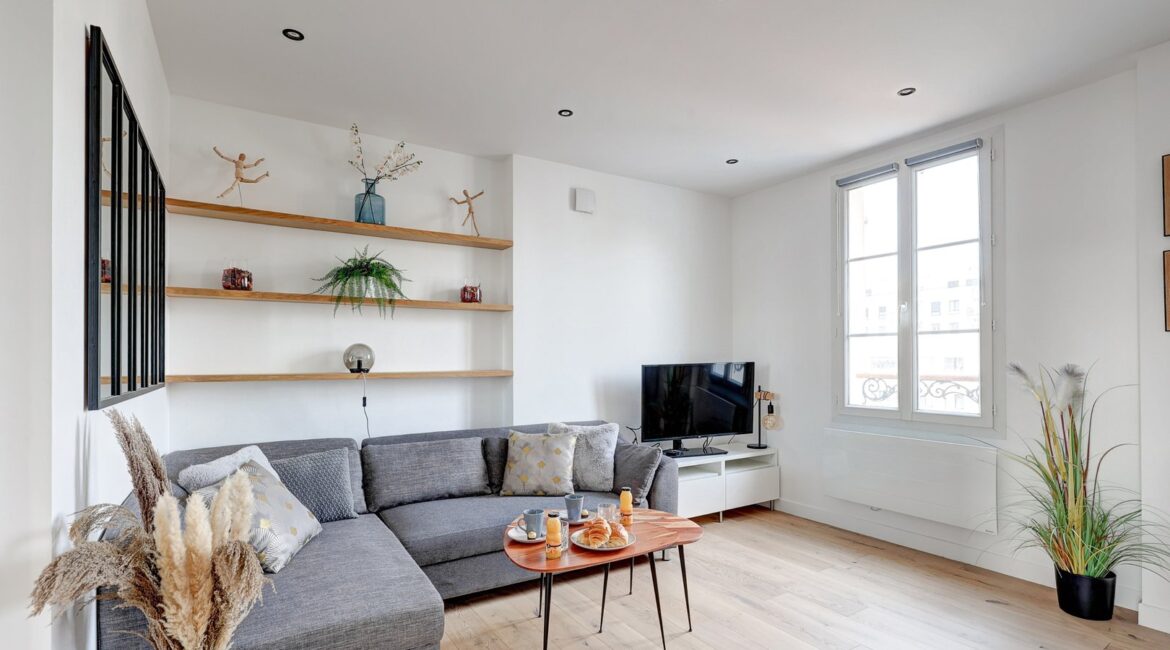 Séjour séjour suite modern art paris location appartement paris