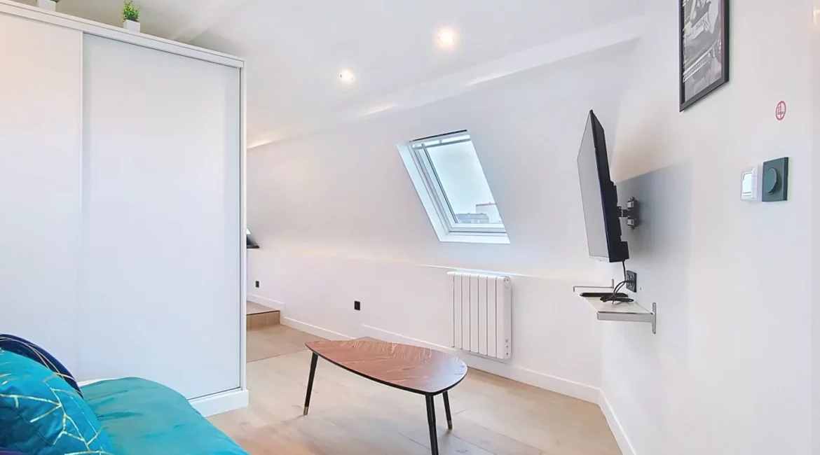 vue salon appartement vie d'artiste argenteuil