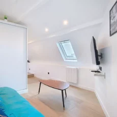 vue salon appartement vie d'artiste argenteuil