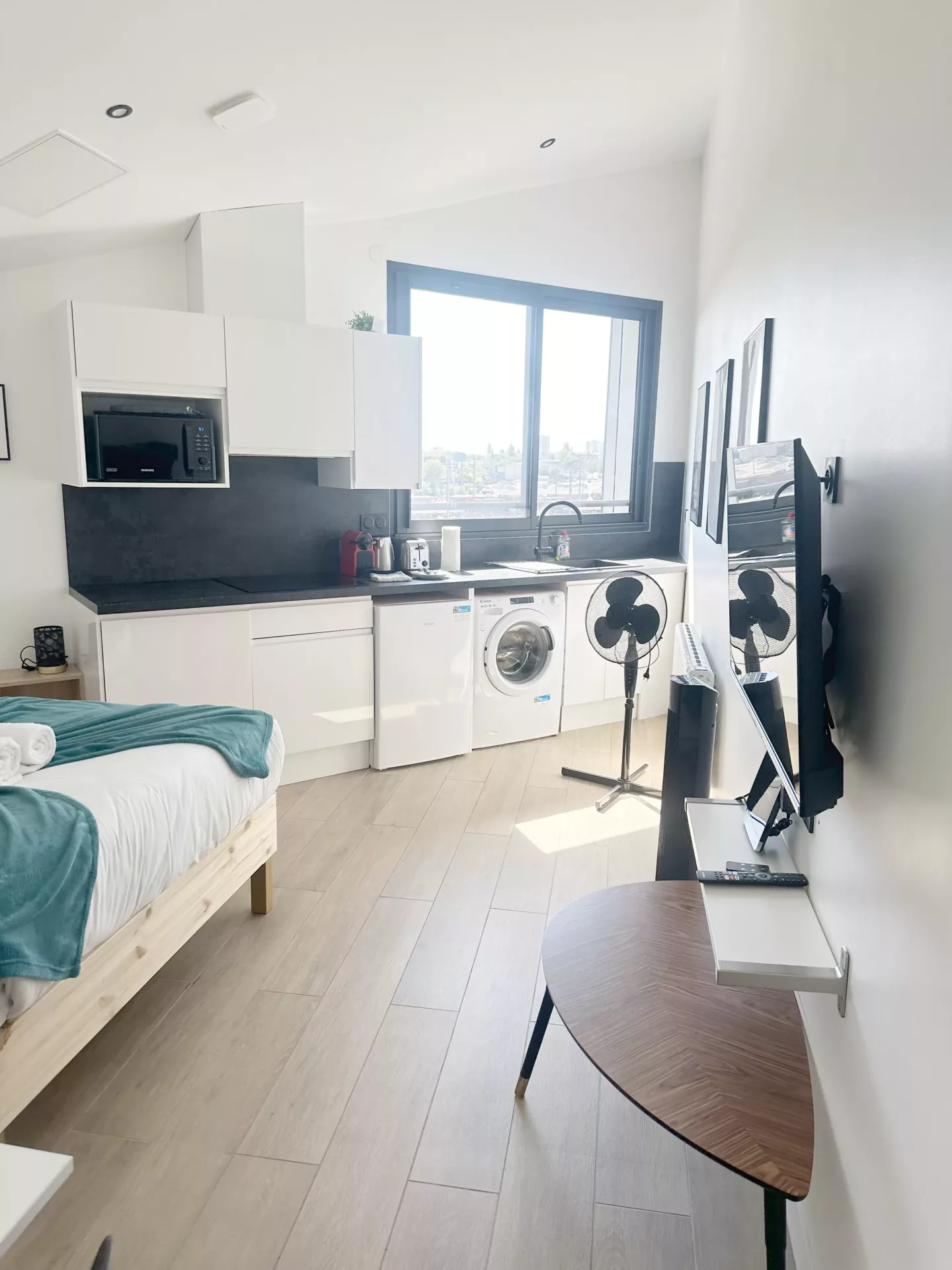 loc smart appart hotel argenteuil sweet home vue ensemble cuisine 2 10 loc smart appart hotel argenteuil sweet home vue ensemble cuisine 2 10